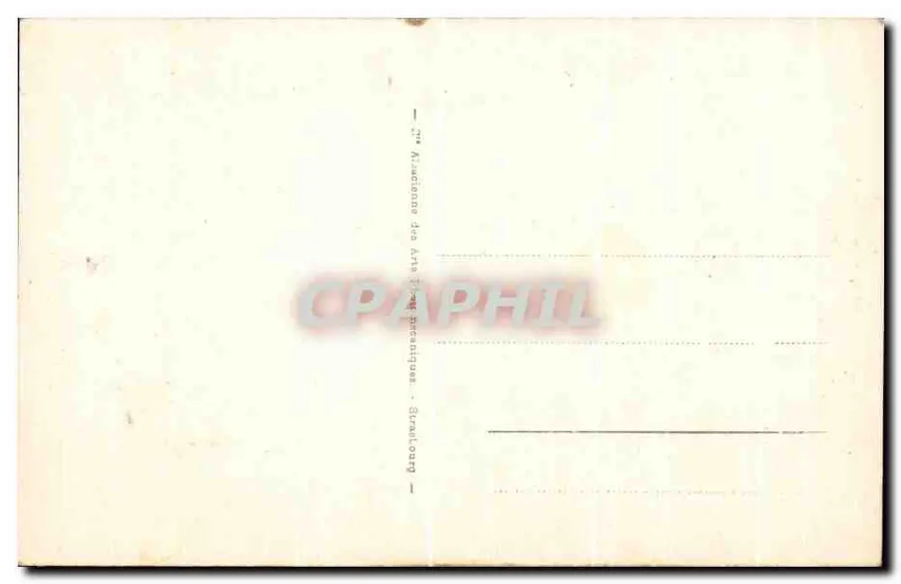 Gavarnie - El Gave al Chaos — editor: Ancienne des Arts Graphiques - Strasbourg, n° 22 - Reverso