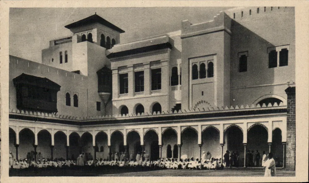 Intérieur du Palais du Sultan — Rabat — Éditions « La Cigogne » - Frente