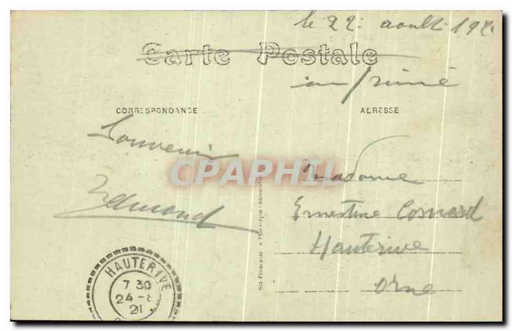 La Chapelle-Montligeon (Orne) — unbekannter Verlag, Seriennummer nicht sichtbar - Rückseite