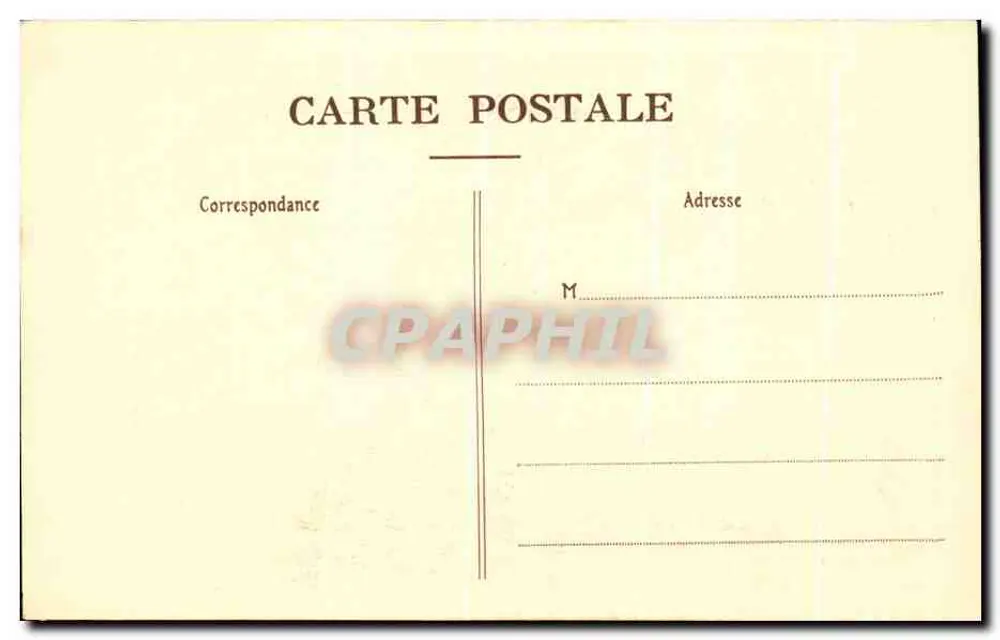 Ursprünge des Pilgerreises zu N.-D. de LIESSE — historische Szene — Phototypie J. Bionaimé, Reims (Deposited) — n°2 Die Probe - Rückseite