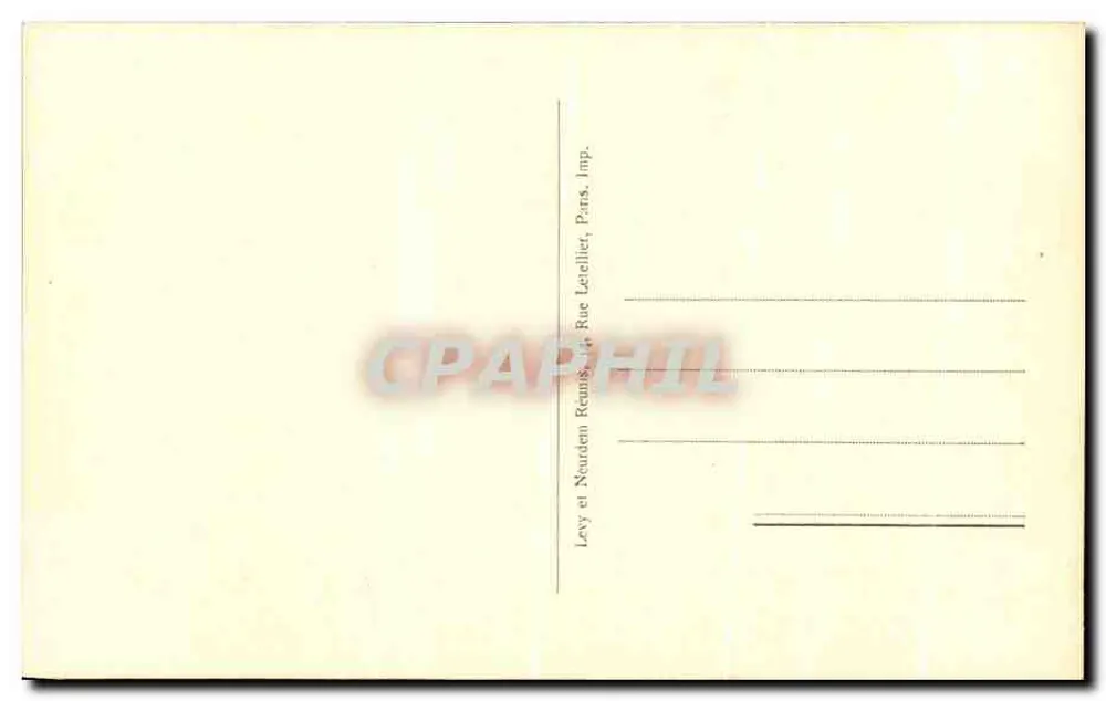 Aix-les-Bains — Ansicht des Hotels und der Revard-Bahnhofs im Winter — LL, n°368 - Rückseite