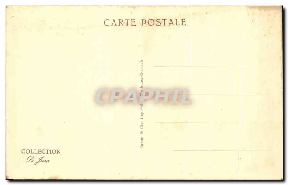 Mouthier-Haute-Pierre — Eingang zu den Gorges de Nouailles — n° 4012 - Rückseite