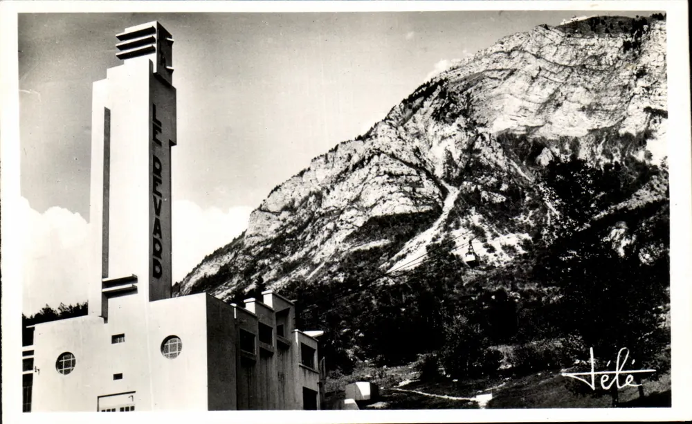 Mont Revard — Seilbahn — Telefax Telefax - Vorderseite