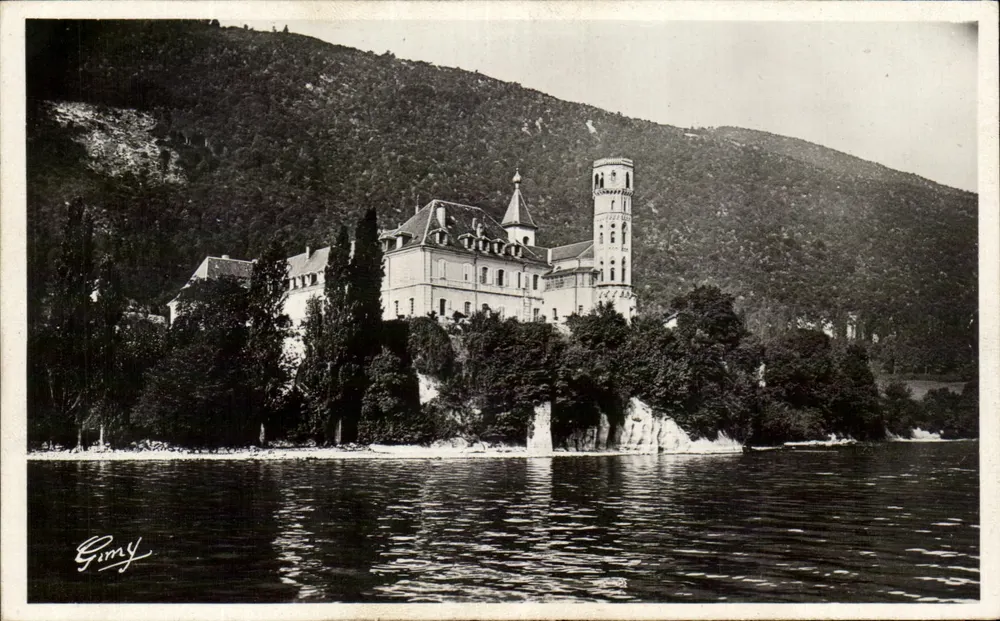 L'Abbaye d'Houe, Lac du Bourget — La Savoie pittoresque — Verlag GIMY - Vorderseite