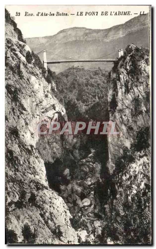 Ambiente de Aix-les-Bains — O Ponte do Abismo — LL - Frente