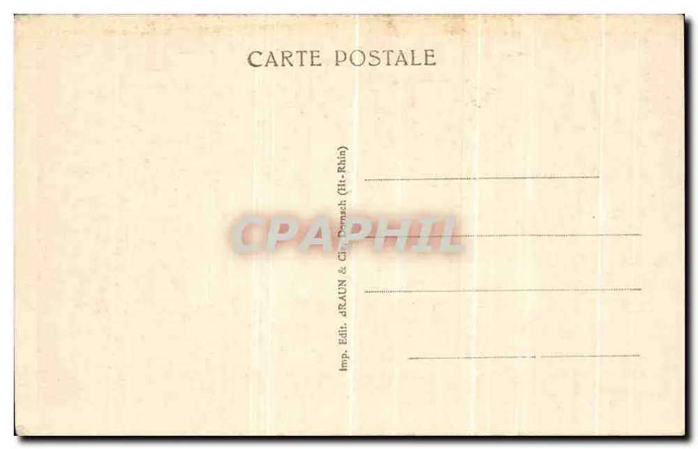 Plombières-les-Bains — Allgemeiner Blick, vom Nordosten aus — Serie 1518 - Rückseite