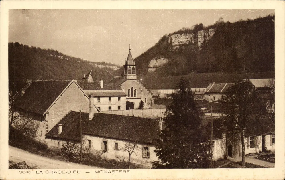 La Grace-Dieu — Mosteiro — Braun & Cie, Dornach - Frente