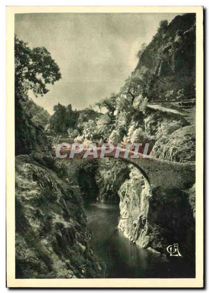 Thueyts, die Teufelsbrücke — Ardeche — Edition G.-L. Arlaud, Lyon, n°25 - Vorderseite