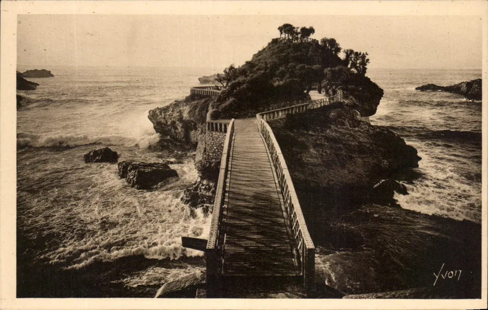 O Rocha de Basia — Biarritz (Basses-Pyrénées) — Edições VVO17 - Frente