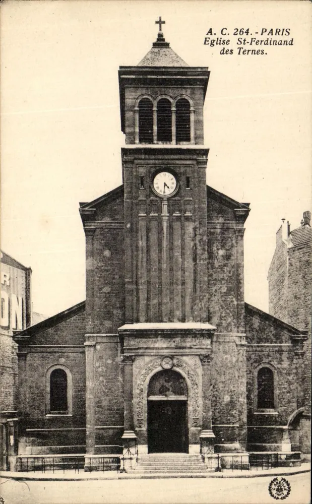 Igreja de São Ferdinando dos Ternes — Paris — A.C. 264 - Frente