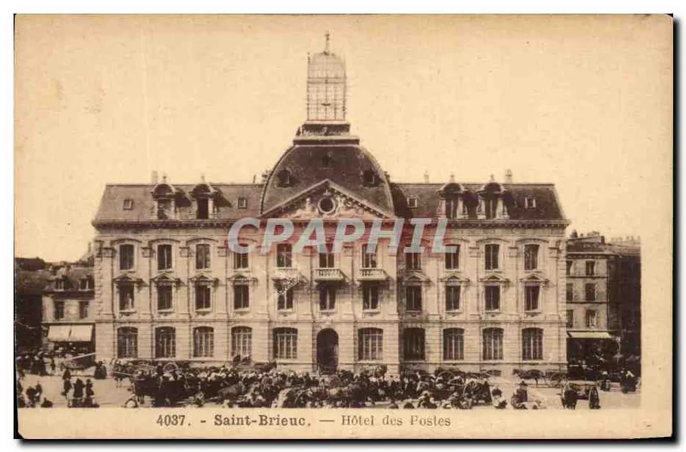 Saint-Brieuc — Hotel das Postas — Edições d'Art Hamonot - Frente