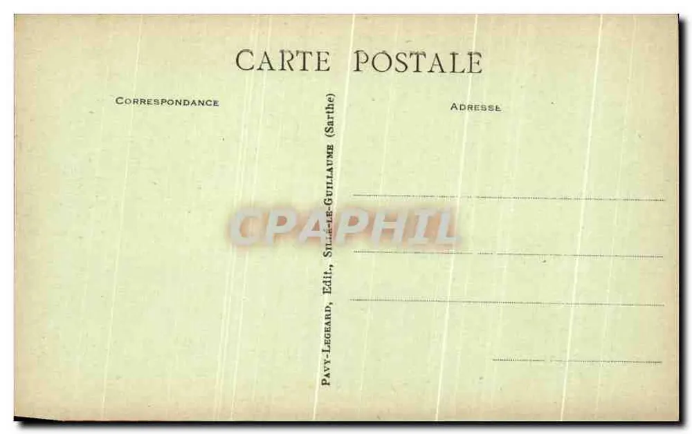 Les Alpes Mancelles — Chapelet de la Forge Collet — Verlag Pavy-Légeard, Silé-le-Guillaume - Rückseite