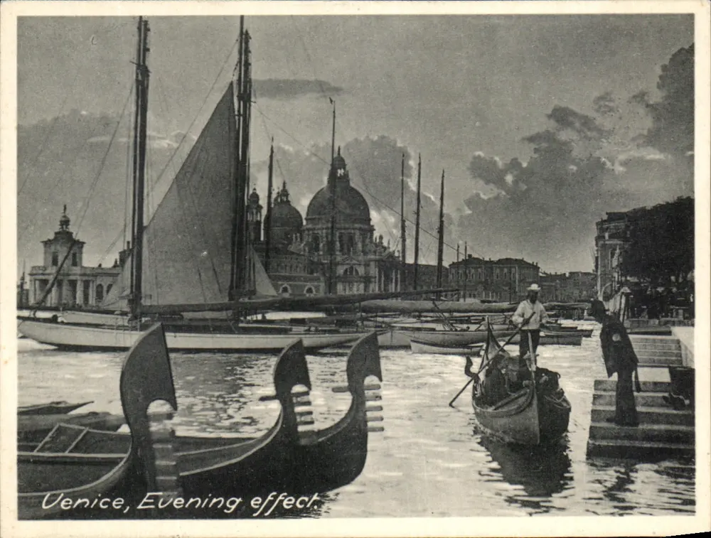 Venedig, Abendwirkung — Martin & Michieli, Venedig (23) - Vorderseite