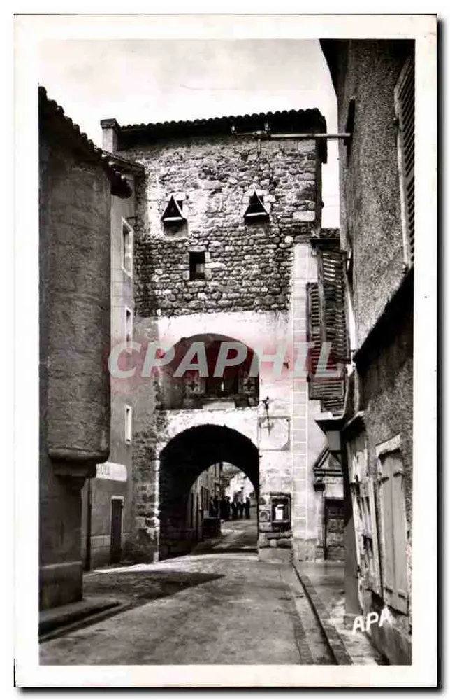 Portal der alten Befestigungen — Le Malzieu-Ville (Lozère) — APA - Vorderseite