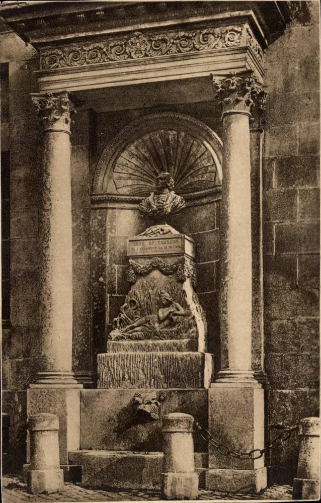 Chaumont - Fontaine de Bouchardon — S. Ohomay éditeur - Frente