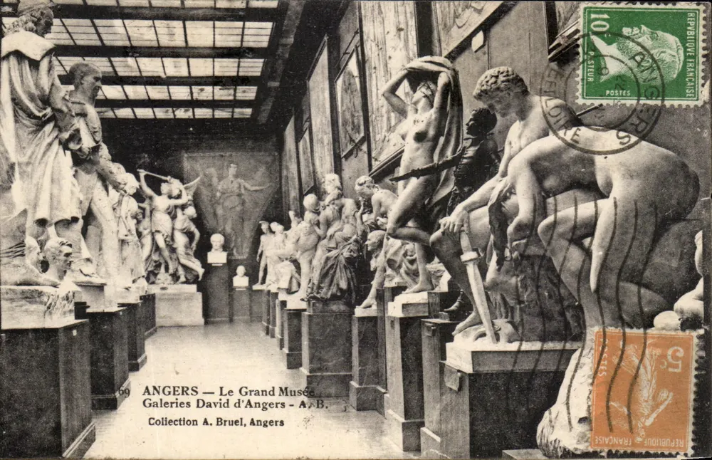 Angers — O Grande Museu — Galerias David d'Angers — Coleção A. Bruel, Angers - Frente