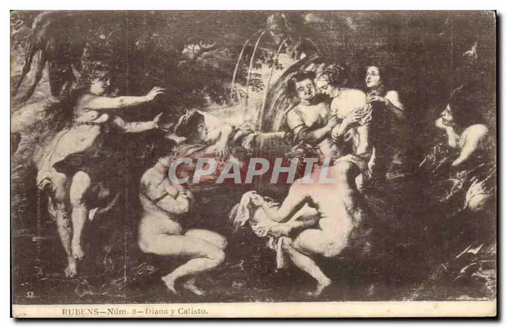 Diana e Calisto — Rubens — N°2 — Editor não identificado - Frente