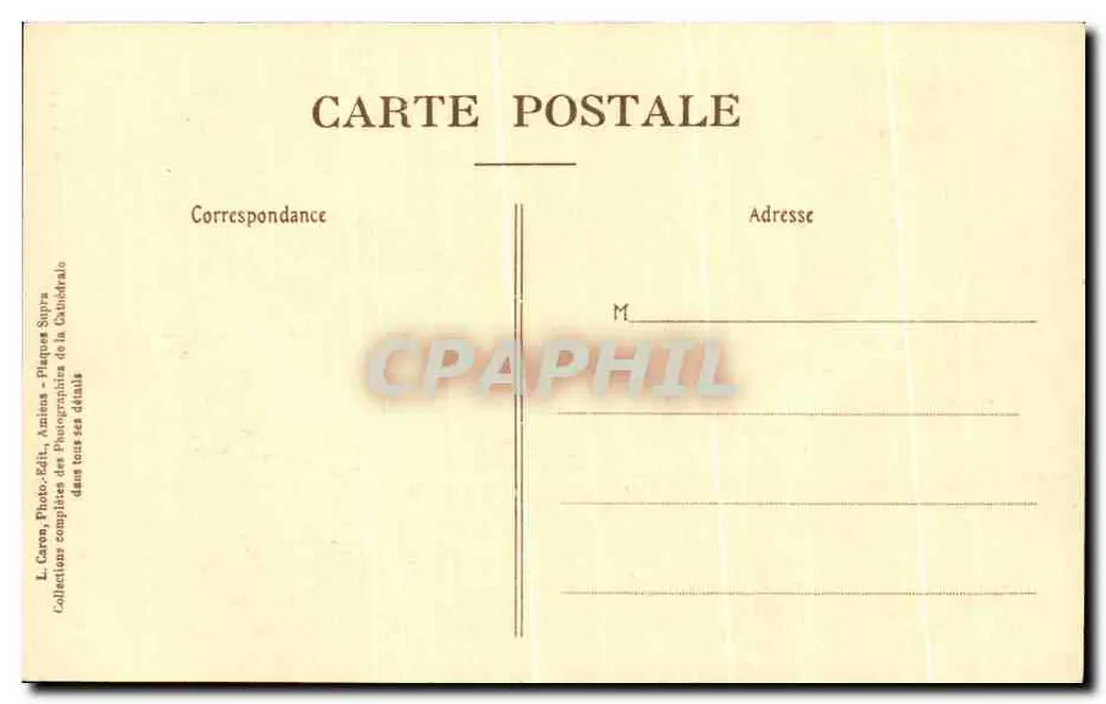 Amiens - Kathedrale - Chorbank, 10. Serie, Nr. 11 - Spieler der Vielle und Rebec - Rückseite