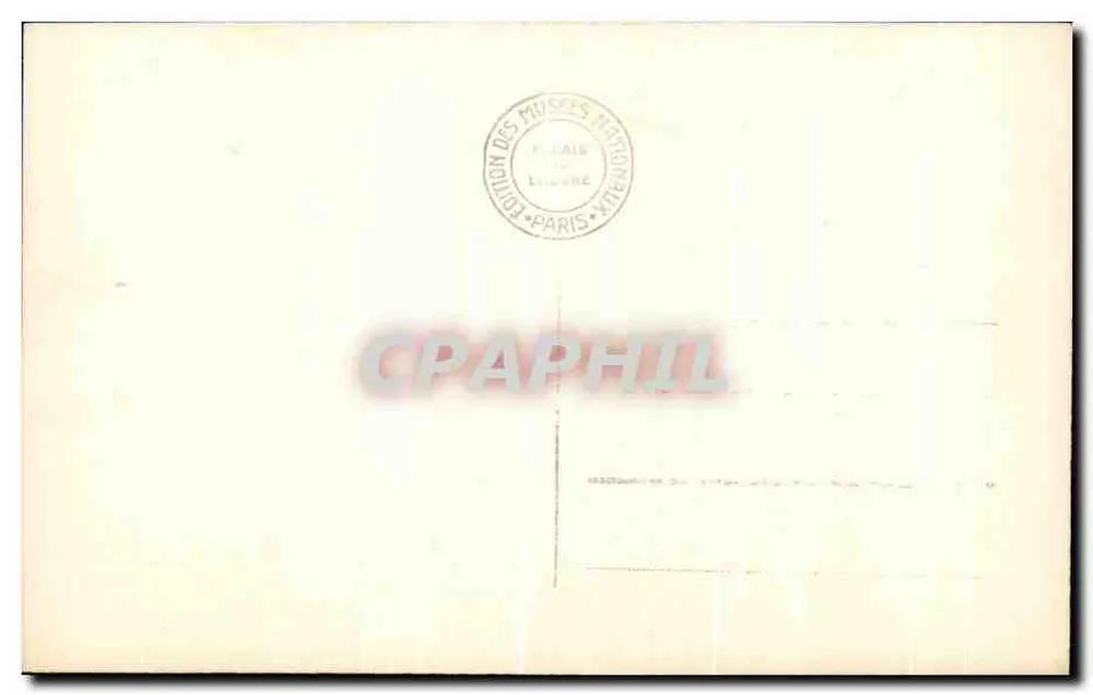 Retrato de Nocart – Museu da Ópera – Bailly – Dançarino – Série 28 - Verso