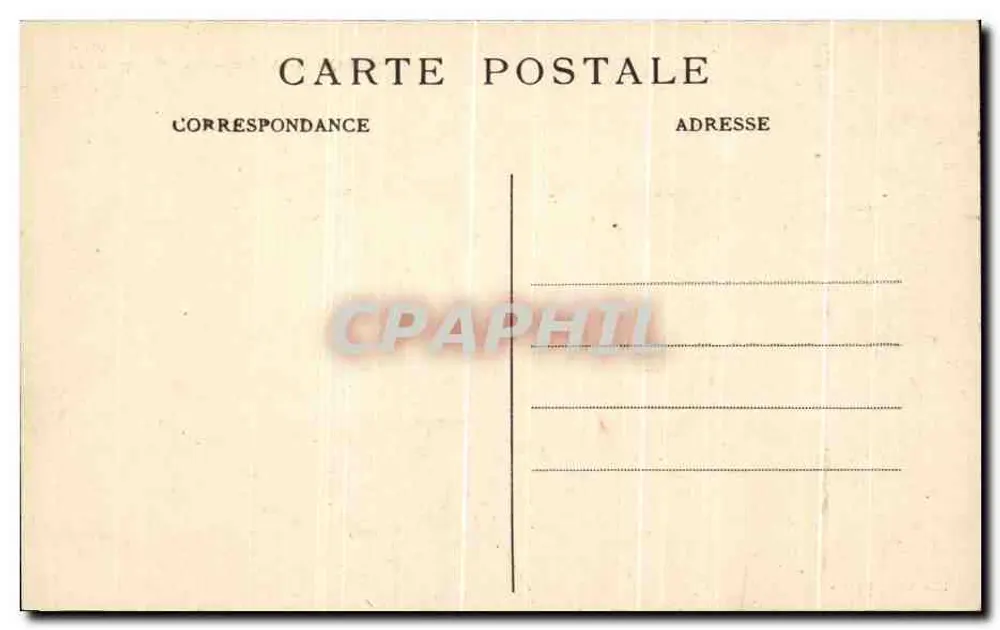 Carqueiranne — Los pinos inclinados — Huc & Cie, Hyères - Reverso