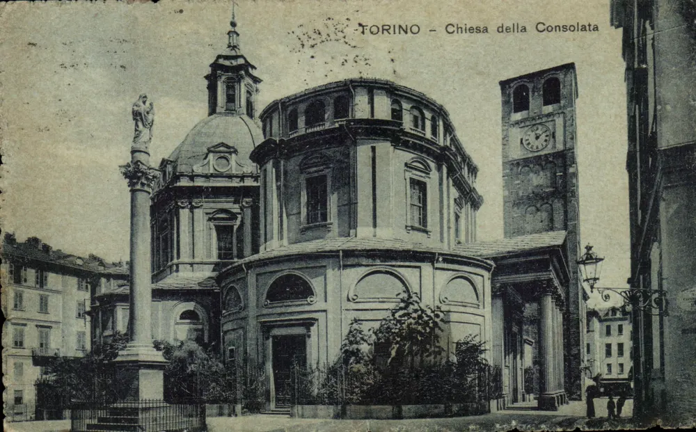 Turim - Igreja da Consolata — Editor G.C.T. n°900 - Frente