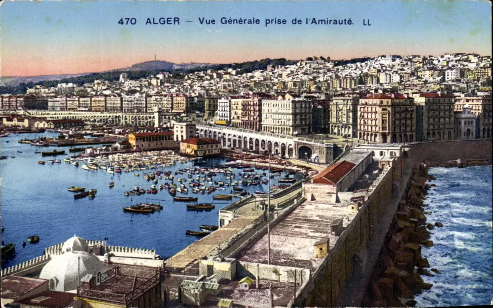 Algier — Allgemeiner Blick vom Admiralat — LL, n° 470 - Vorderseite