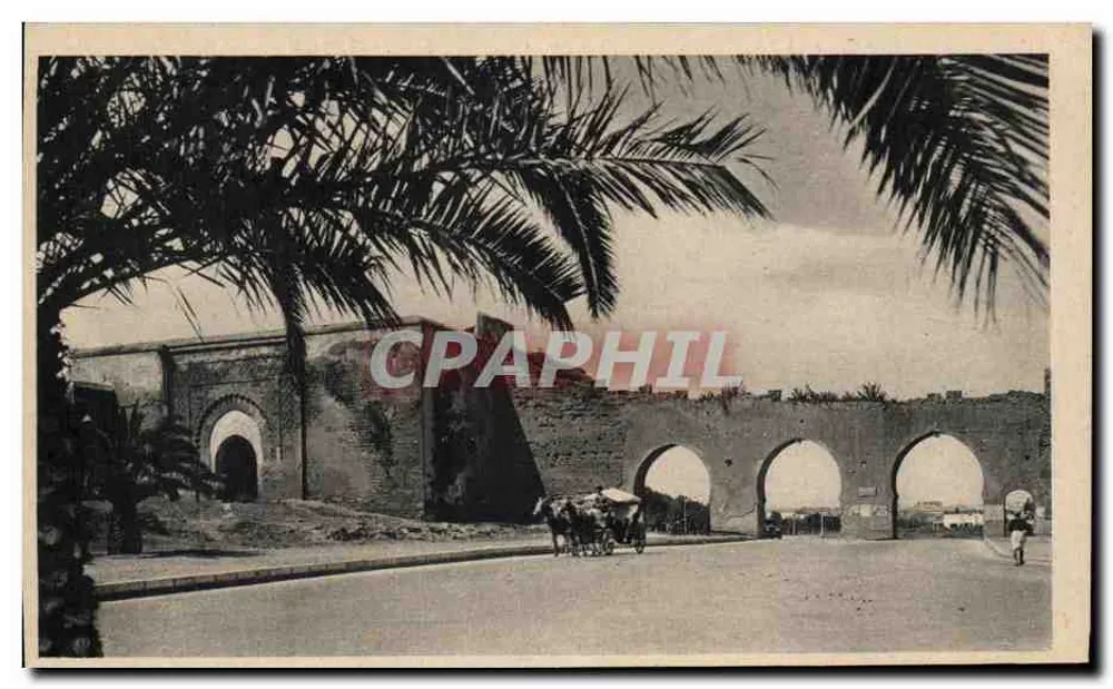 Rabat — Porta dos Ventos (ou as 3 portas) — Edições Lapérouse - Frente