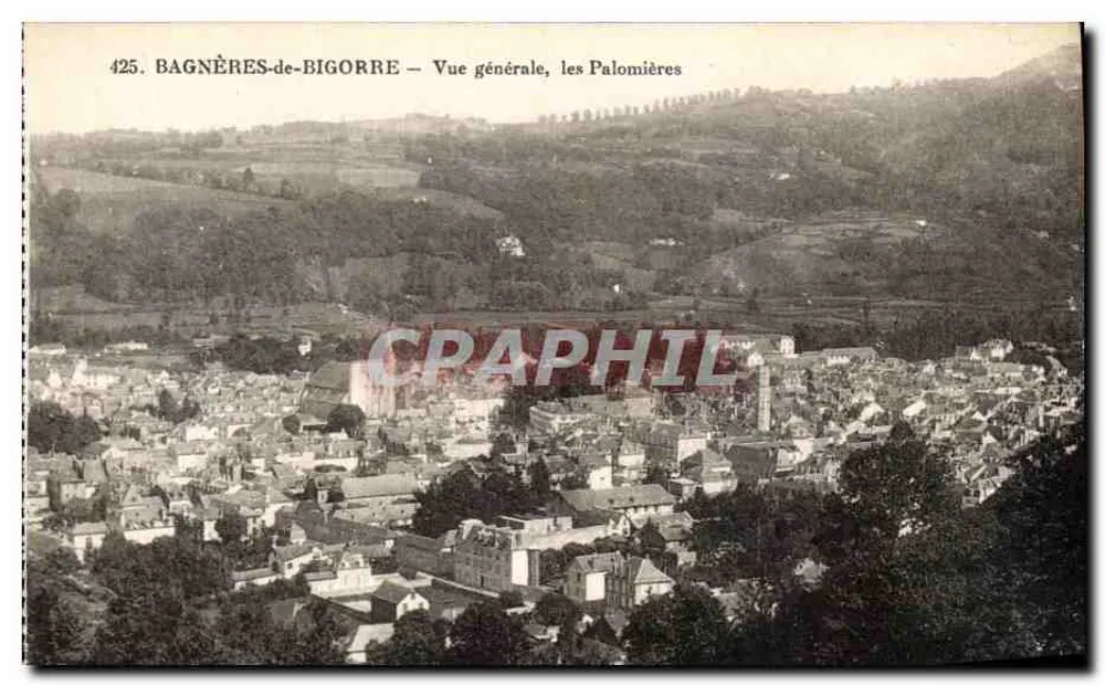 Bagnères-de-Bigorre — Allgemeiner Blick, die Palomières — n° 425 - Vorderseite