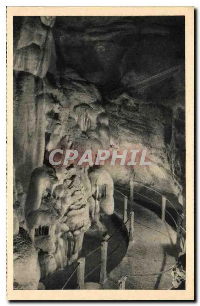 Grutas de Padirac — Em Direção às Palettes — Edições J. Vertrille em Saint-Céré - Frente