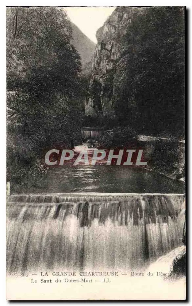 Le Saut du Guiers-Mort — La Grande Chartreuse — Route du Désert — I.L. — Nr. 865 - Vorderseite