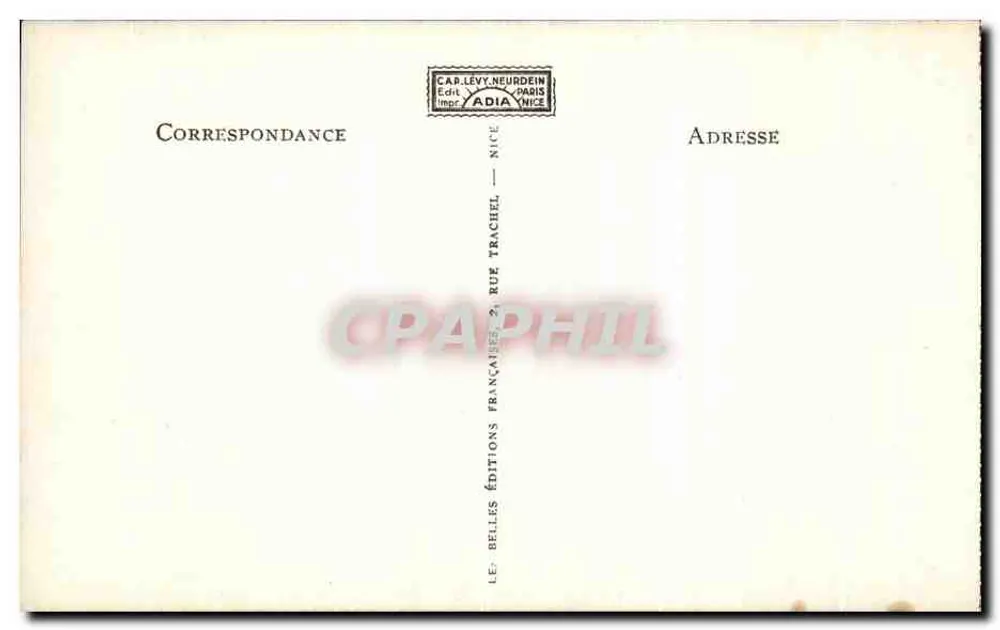 Aix-les-Bains — Lac du Bourget Ansicht durch die Bäume — Éditions Belles Lettres - Rückseite