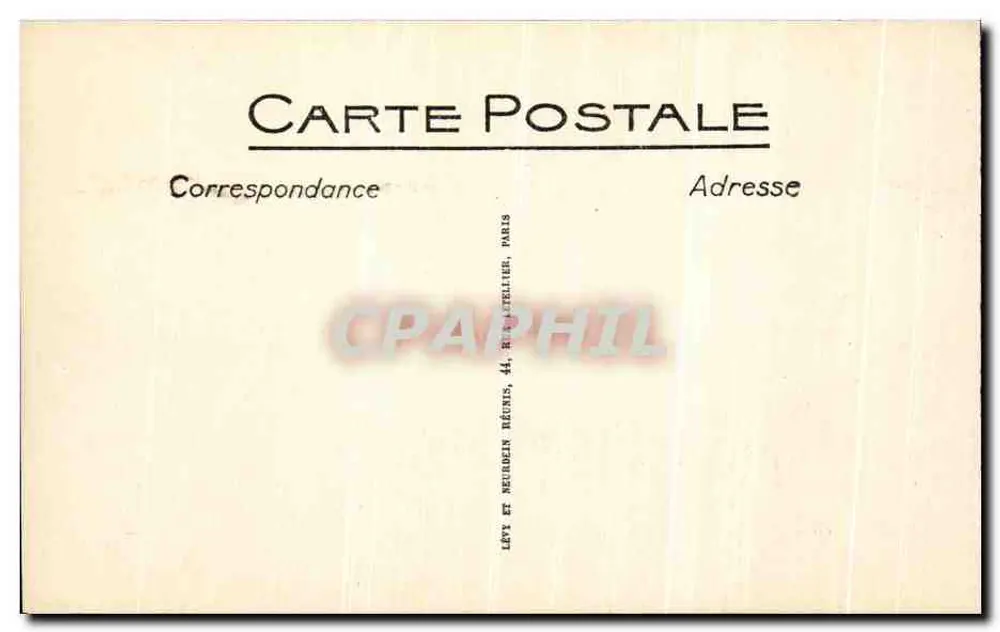Pierrefonds — O Castelo e a Igreja — LL - Verso