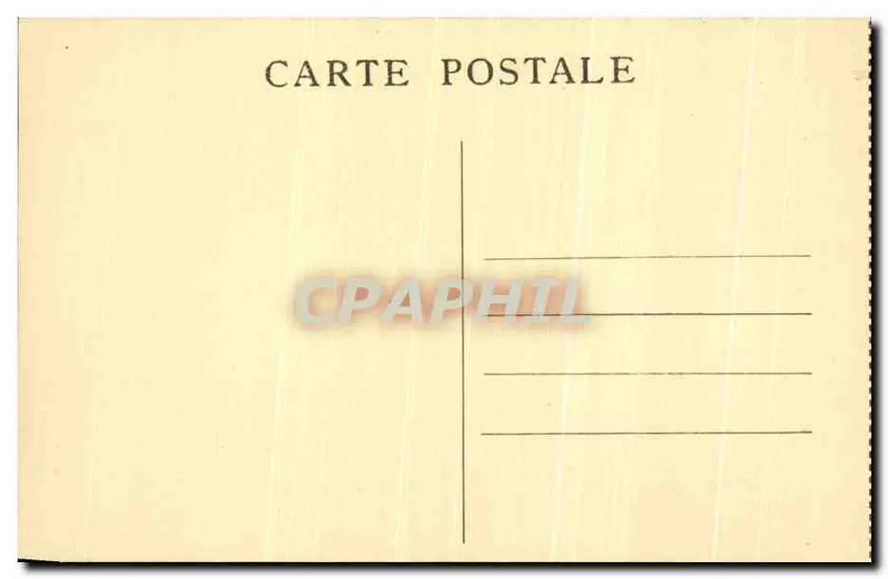 Der Diadumène — Gipsabdruck des Museums — Edition der "Amls de Vaison" - Rückseite