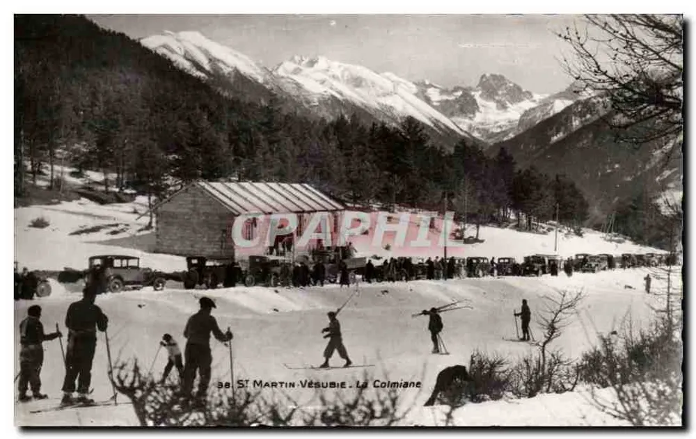 Saint-Martin-Vésubie - La Colmiane — editor Coll. Dhillerin, n° 6569 - Frente