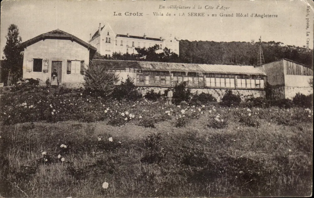 La Croix — Villa « L.A. SERRE » am Grand Hôtel d'Angleterre — Malic, Foto, La Croix - Vorderseite