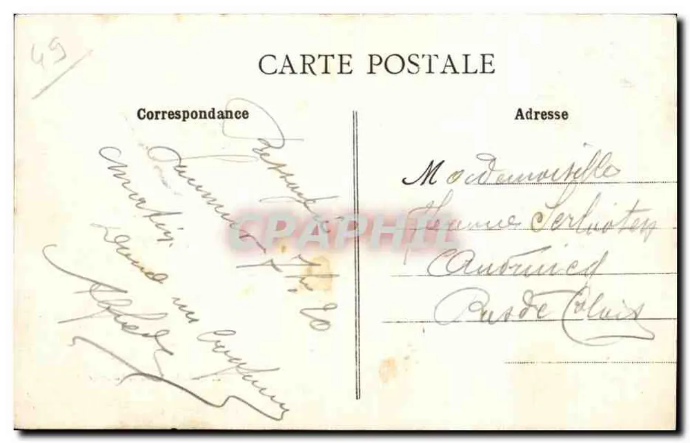 Saumur - Reitakademie — J.-B. Robert, Verlag, Saumur - Rückseite