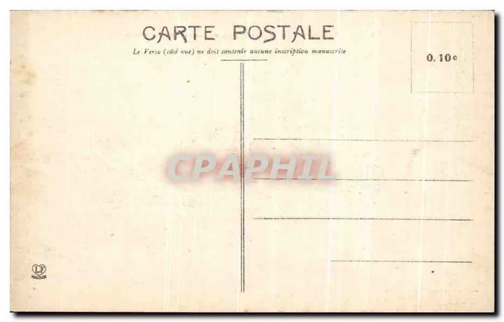 Biarritz - Das Municipale Casino und die Grande Place — Les Basses-Pyrénées, n°1262, Phototype Labouche Frères Toulouse - Rückseite