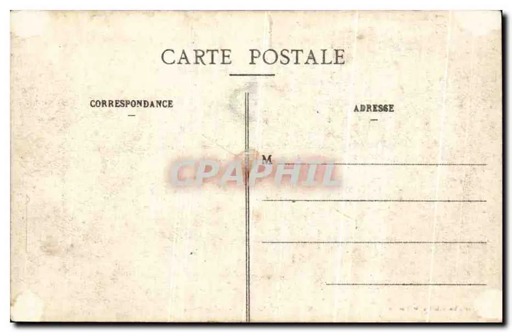 Saint-Étienne - Escola de Desenho — Editor Nouvelles Galeries, Saint-Étienne - Verso