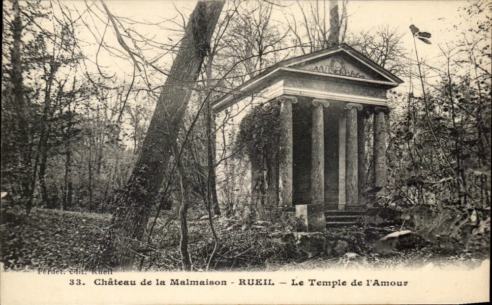 Schloss der Malmaison - RUEIL — Der Tempel der Liebe — Verlag Kueil, n°33 - Vorderseite