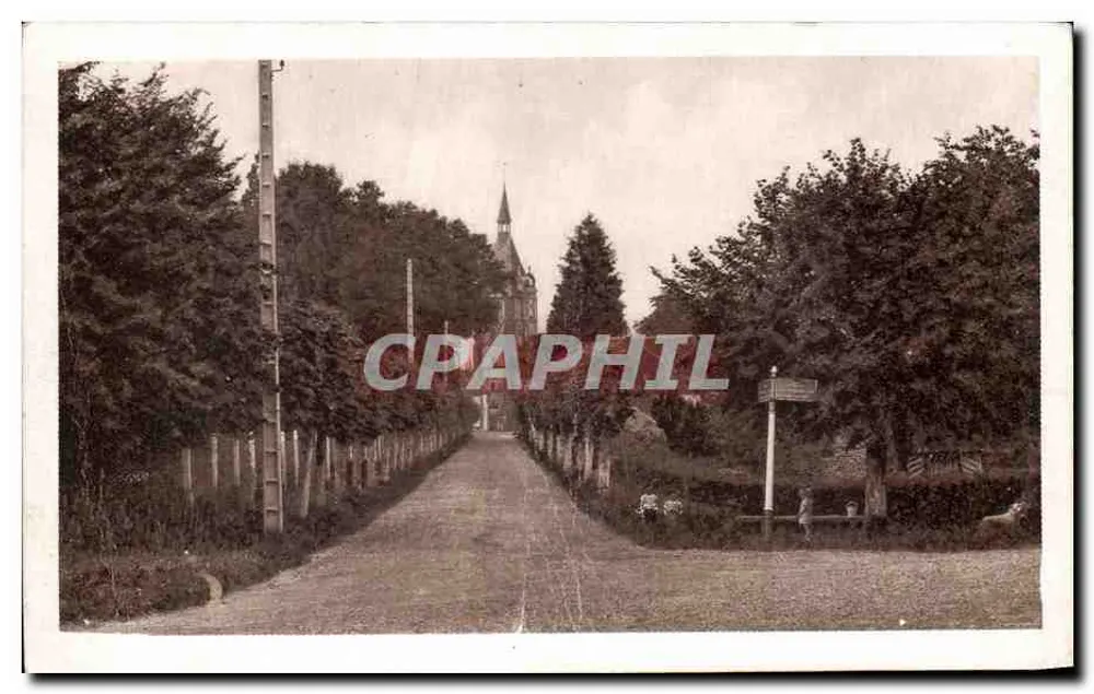 Senonches (Eure-et-Loir) — Avenue Boucine — editor não identificado - Frente