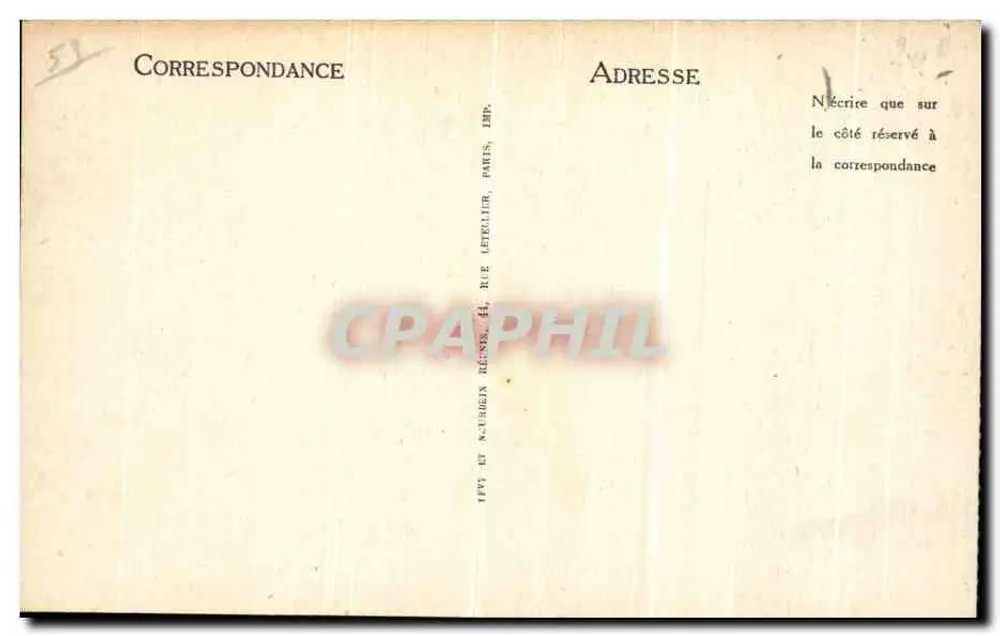 Mayenne — Das Theater und die Friedensgericht — LL - Rückseite