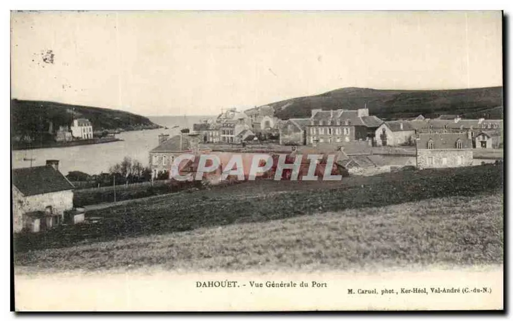 Dahouët - Vista Geral do Porto — M. Caruel, fot, Ker-Héol, Val-André (C.-du-N.) - Frente