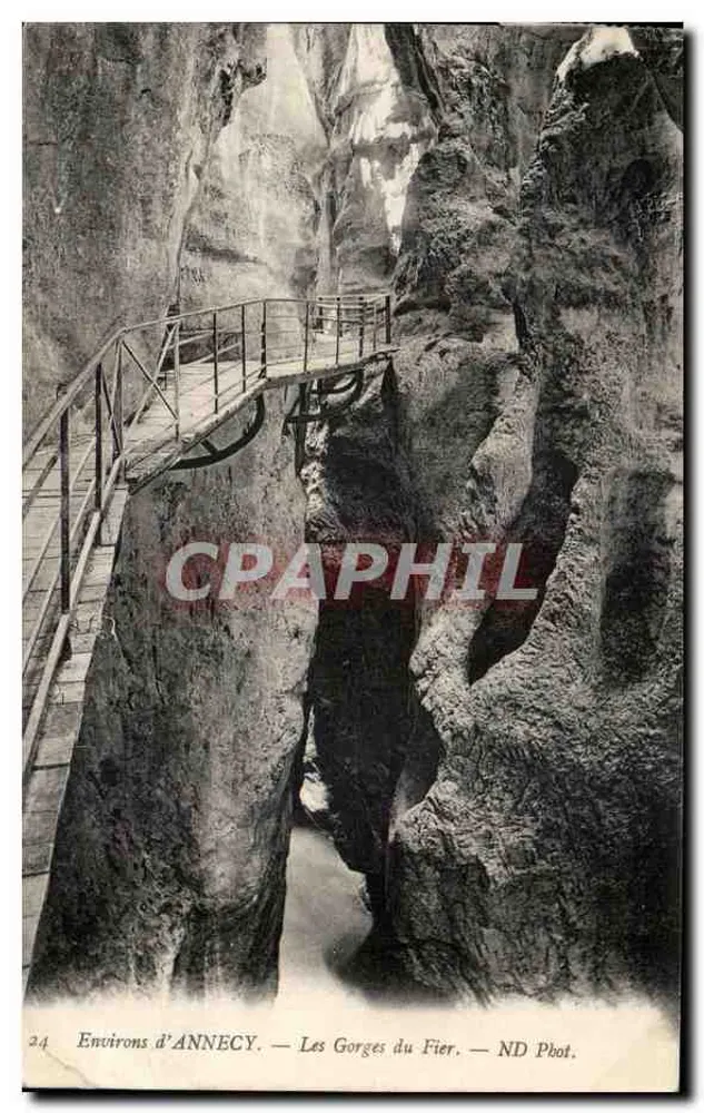 Die Gorges du Fier — Umgebung von Annecy — ND Fotografie n°24 - Vorderseite