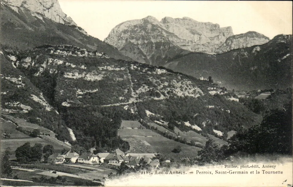 See Annecy — Perroix, Saint-Germain und La Tournette — Pittlier, Fotografie-Verlag Annecy - Vorderseite