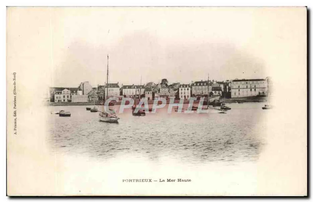 Portrieux — La Mer Haute — A. Prinsson, Verlag, Portrieux (Morbihan) - Vorderseite