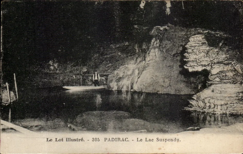 Padirac - O Lago Suspenso — Le Lot illustré - n°305 - Frente