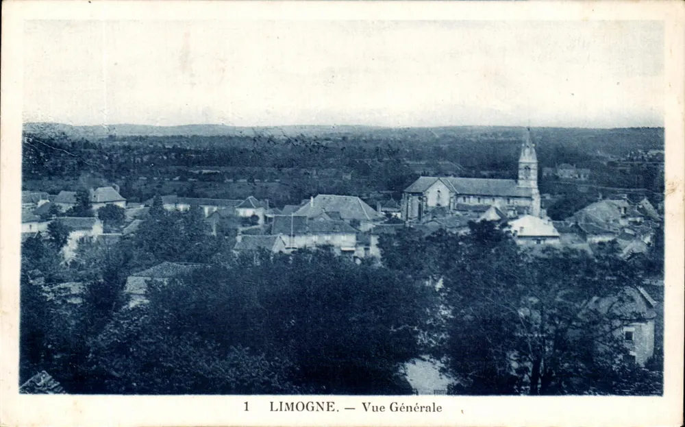 Limogne — Vue Générale — Édition Roufoux (Lot) - Frente
