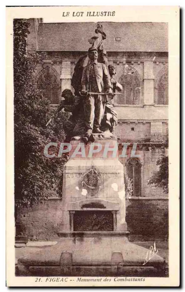 Figeac — Monument żołnierzy — Le Lot Illustré, n°21 - Awers