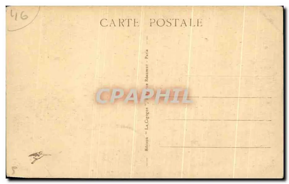Cahors - Ponte Valentré a jusante (século XIV) — Edição La Cigogne, Paris - Verso