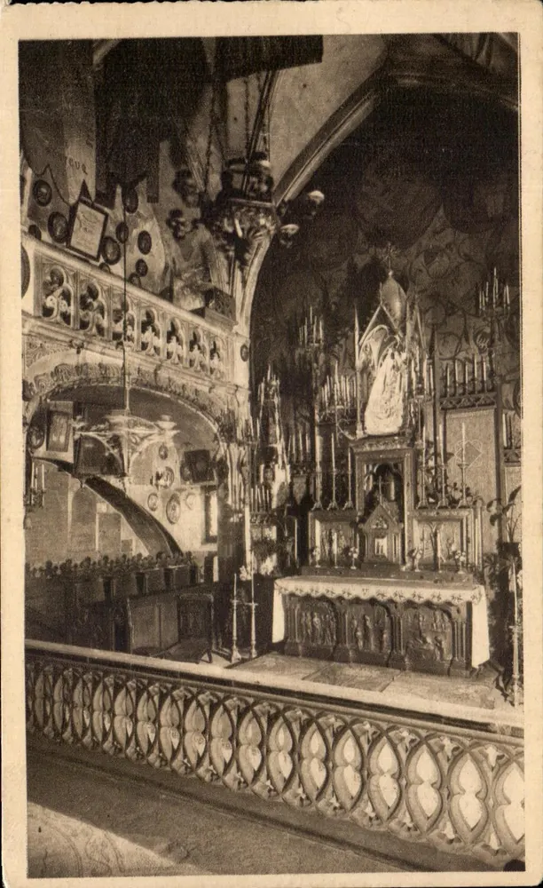 Roc-Amadour — Intérieur de la Chapelle Miraculeuse — Éditeur : LES BELLES CARTES ILLUSTREES « FLIM » - Vorderseite